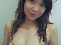 Shy Asian Dates To Flash A Little Boobs