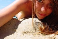 Hot Naked Self Shots From A Beach Babe