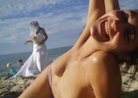 Tina Naked At The Beach