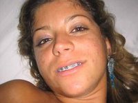 Naked Tanned Latina With Braces