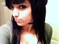 Naughty Emo Babe With Sexy Tattoos