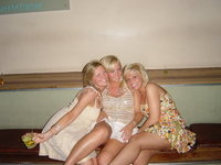 Cute Blondes On Holiday