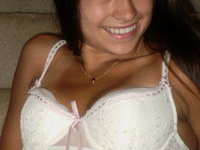 Pretty Latina Shows Her Tits