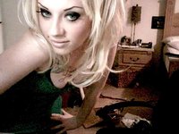 Punk Hottie Camwhoring For Her Bf