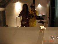 Real amateur ebony couple homemade porn pics