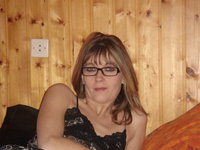 Mature amateur wife in glasses