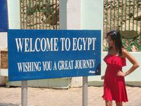 Hot vacation at Egypt