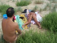 sex at nudist beach