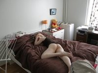 Amateur couple at bedroom