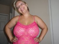 Chubby amateur milf with huge tits