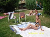 Romanian slut showing tits