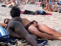 Real swingers mass orgy at beach