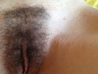 Skinny wife with little tits and hairy cunt
