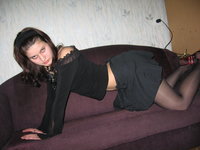 Russian teen GF striptease