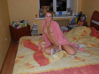 Naked russian blonde GF Tanya