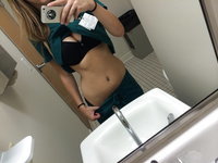 Sexy nurse Monica selfie