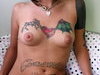 Tattoed amateur wife Lisa