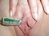 Naked tooth brushing