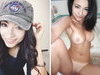 Dressed and undressed amateur cuties mix