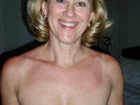 Older slim blond MILF loves creampies and cock in her holes