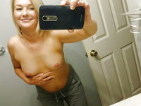 Blonde amateur wife nude selfies