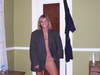 Submissive blond amateur wife