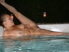 Amateur MILF naked at pool
