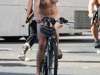Naked bike ride