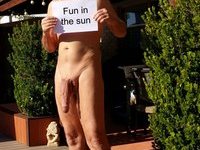True nudist flashing