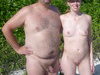 Happy nudist couple private pics collection