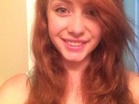 Cute 18 year old redhead teen girl