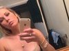 Damn sexy amateur blonde babe selfies
