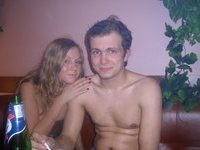 Russian amateurs at sauna