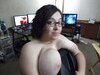 Nerdy chubby amateur brunette Brittany