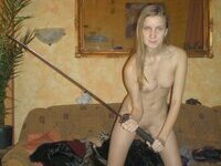 Young amateur blonde GF exposed