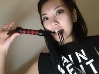Asian webcam girl exposed