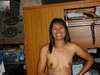 Old latina whore posing nude