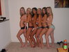 Group of sexy teen babes