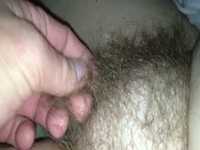Dude has enjoys his time with a hairy bush