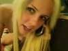 Hot blonde on webcam