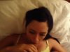 Blowjob, sex and cum on face with a girlfriend