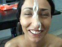 Found a video with stepsister and cum on her face