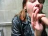 Blowjob and strangers in the toilet