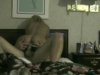 Blonde cutie fucked deep and hard on the sofa