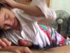 Gentle blowjob from a young cutie