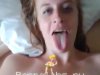 POV sex with a cute blonde