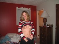 Amateur Gf At Bed Striptease