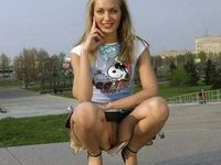 Cute blonde Russian princess