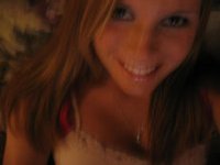 Cute blonde stripping