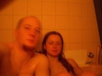 Couple in the bathtub